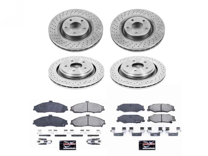 2005-2013 Z51 Z17 Powerstop Stock Replacement Brake Kit