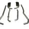 1974 Hideaway Exhaust System 454 Automatic 2 1/2" With MagnaFlow