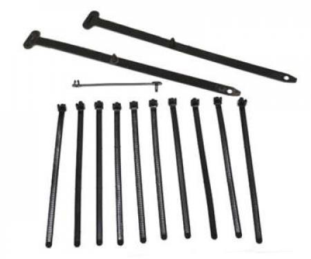 74 Engine And Wire Tie Strap Kit - 13 Pieces