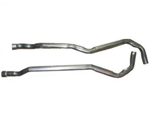 68-74 Exhaust Pipe - 2 1/2" Automatic Intermediate Pipes