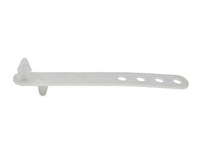 58-62 Horn Wire / Windshield Washer Hose Tie Strap - White