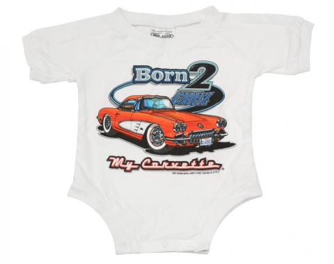 Kids Romper - Born To Cruz My Corvette