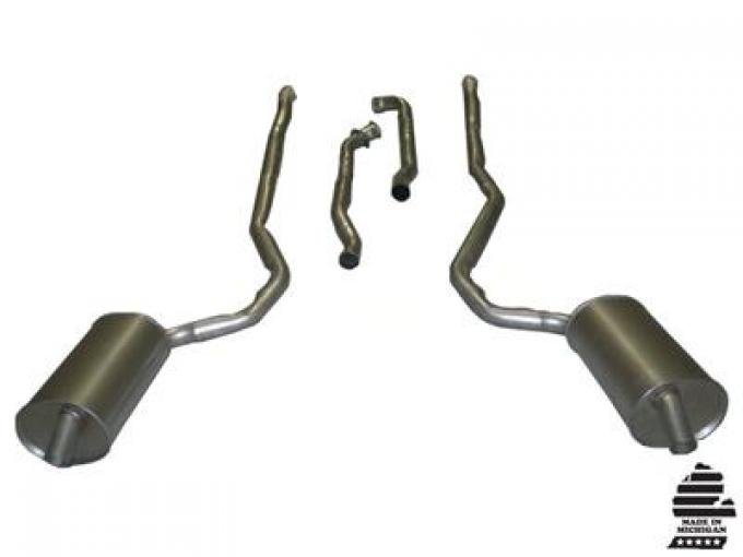 1973 Exhaust System 454 4-Speed 2 1/2"