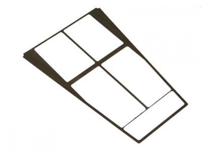 70-71 Woodgrain Console Insert - With Air Conditioning