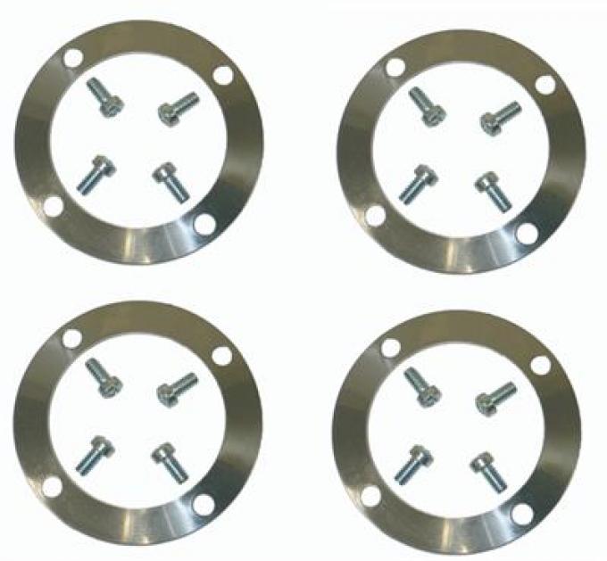 56-62 Hubcap Spinner Retainer And Screw Set - 4 Pieces