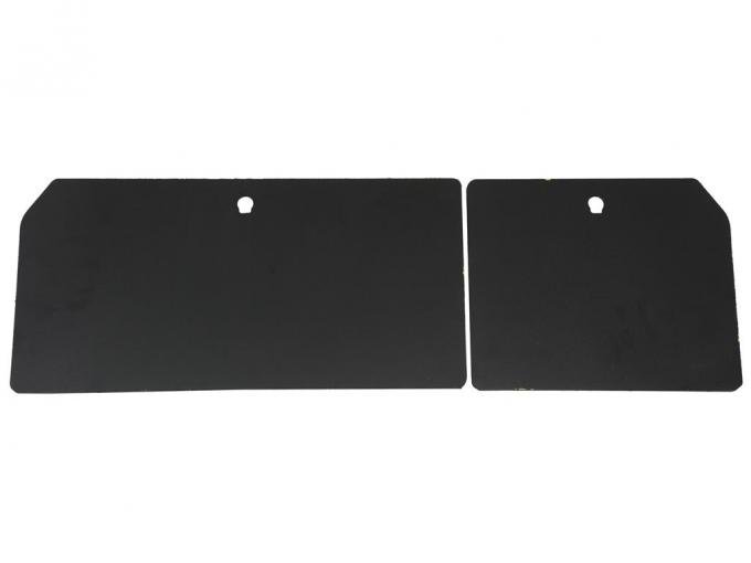 79-82 Rear Storage Compartment Door Fiberboard Set - 2 Door