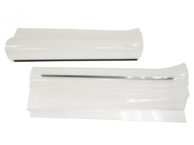 1997-2004 Door Sill Protection Covers - Clear Acrylic Without Logo