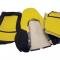98 Indy 500 Pace Car Seat Leather Covers - Yellow And Black