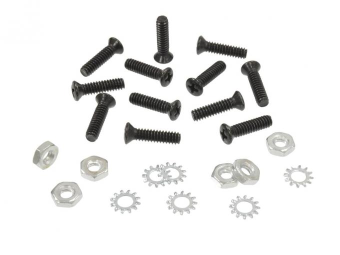 70-82 Rocker Moulding Screws with Washers and Nuts