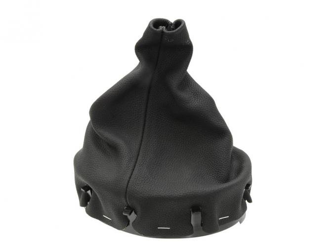 97-04 6 Speed Black Leather Shifter Boot With Retainer