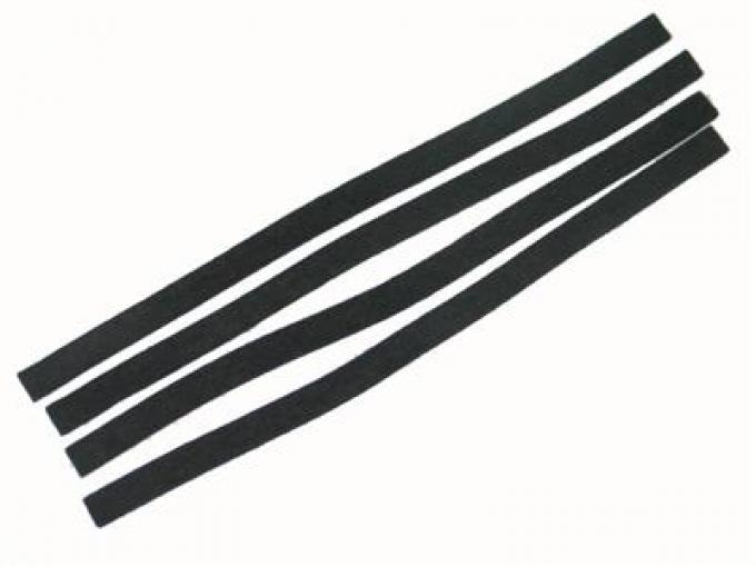 63-67 Air Conditioning Duct Ball Seal Set - Felt - 4 Pieces