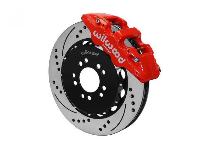 14-19 Wilwood AERO6 Front Brake Kit with 15" Drilled & Slotted Rotors *Color*