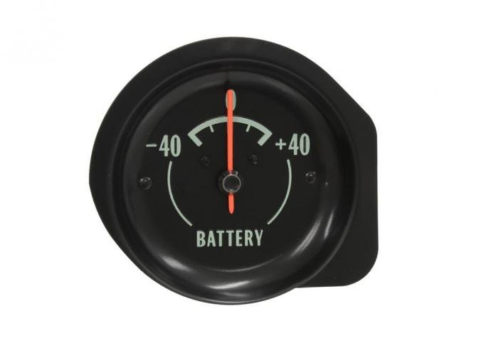 68-71 Ammeter Gauge - Green Letter