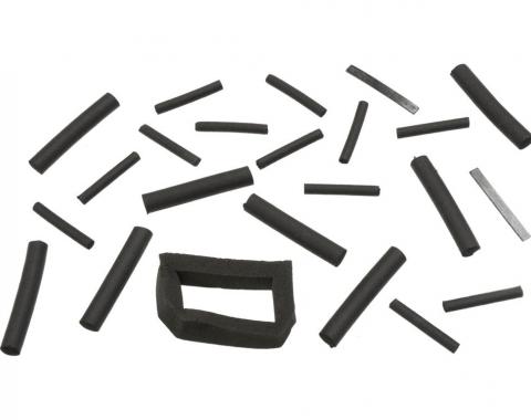 63-67 Gasket Set - For Dash And Od Lens 23 Pieces