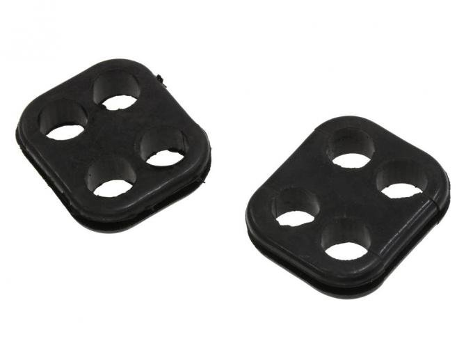 75-77 Spark Plug Wire Grommets - For 8mm Wires - Set Of 2