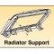 76-78 Radiator Support Seal - With L82 Air Conditioning Or Heavy Duty