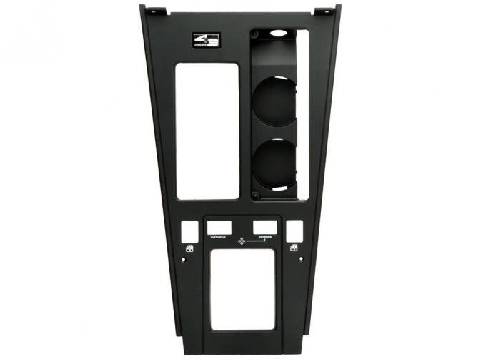 84-85E 4+3 Manual Transmission Shifter Console Plate except Power Seats