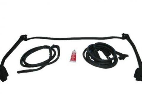1986-1989 Convertible Body Weatherstrip Kit Correct OEM Latex Type Material