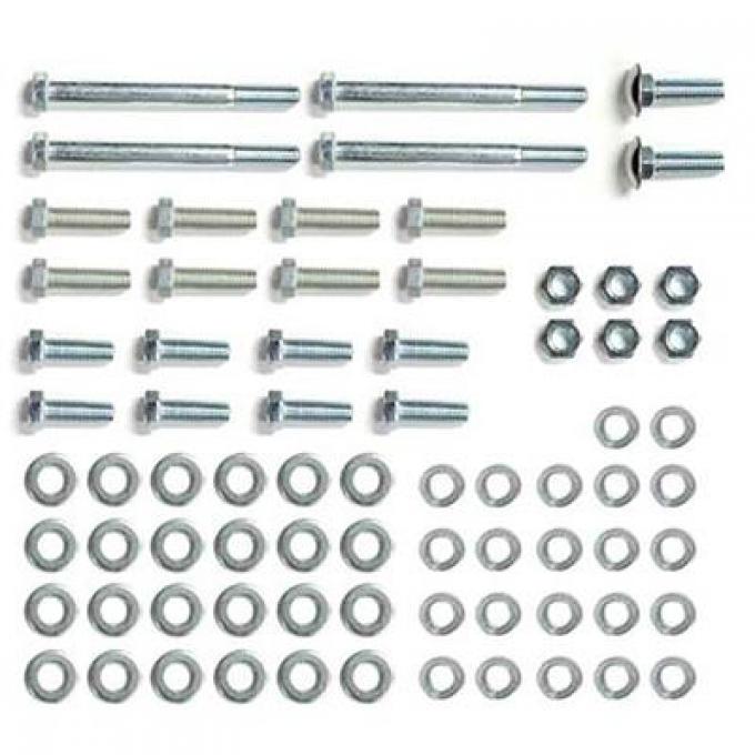 61-62 Rear Bumper And Bracket Bolts - Wb