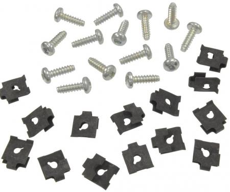 56-62 Headlight Bucket Screws