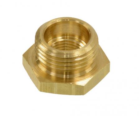 62-65 AFB Carburetor Inlet Fitting - 3/4" Hex Brass