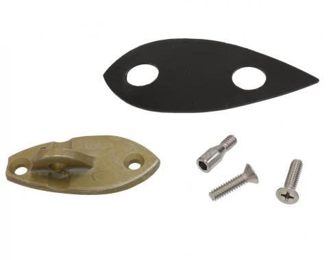 68-77 Mirror Mount Kit - Left Outside