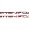 2014-2019 Corvette Polished Stainless Steel Fuel Rail Covers Letters