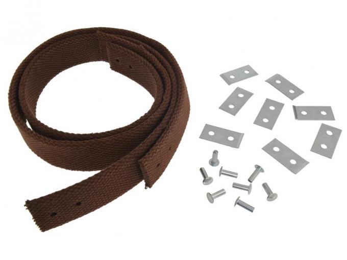 59 Rear Axle Rebound Straps with Hardware Kit - Does Both Sides