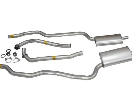 63 Exhaust System - With 2 1/2" Off Road / N11 Mufflers