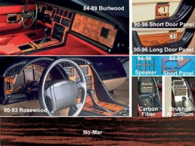 86-89 Dash Kit - 6 Piece No Mar With Right Hand Panel Automatic