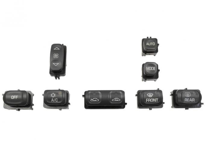 97-04 Heater And Air Conditioning Climate Control Buttons