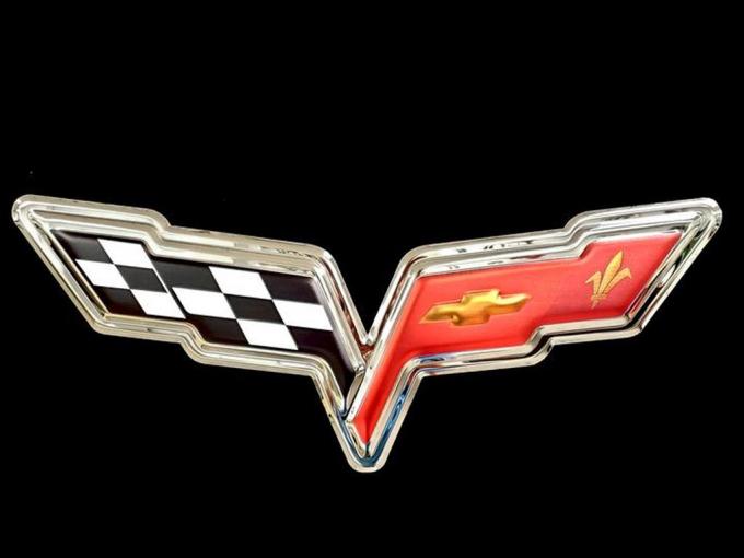 C6 Emblem Chrome Domz Sign