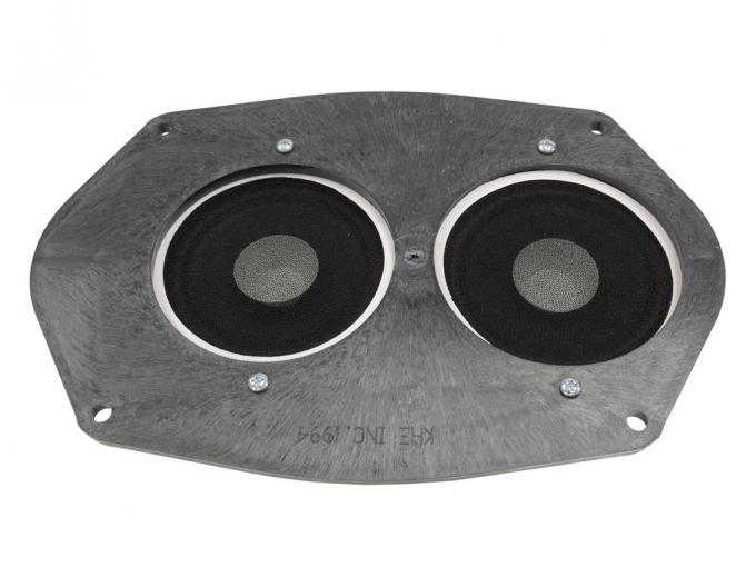 63-67 Radio Speaker - Dual 30 Watts Upgrade With A/c
