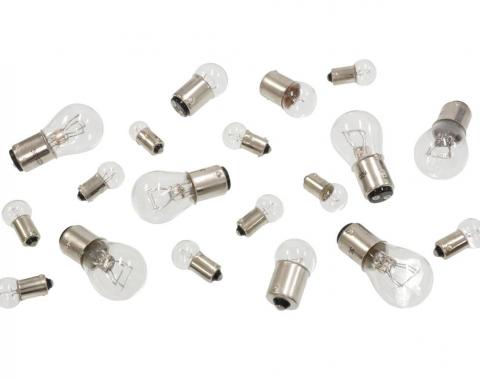 Redline Restomotive® 1961-1962 Chevrolet Corvette 19 Piece Light Bulb Kit
