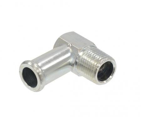 63-67 Water Pump Fitting - 327 90 Degree Top