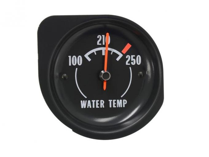 72-73 Water Temperature Gauge - White Letters 250 Degree
