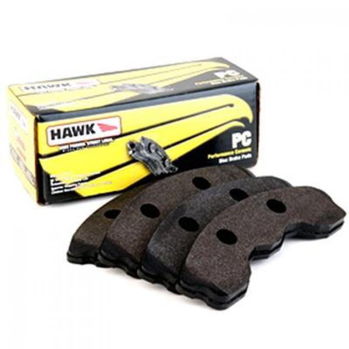 2014-2019 Rear Ceramic Hawk Brake Pad Set - Z51 Or Standard