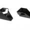 86-88 Roof Panel Storage Bracket Covers - Black - Pair