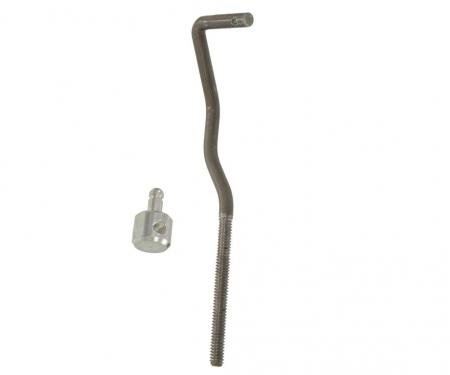 56-62 Door Handle Push Button Rod - With Pivot Left