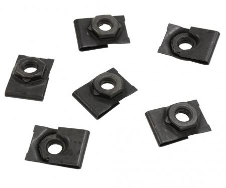 56-60 Radiator Mount J-nut - Set Of 6 ( Use With Radiators That Do Not Have The