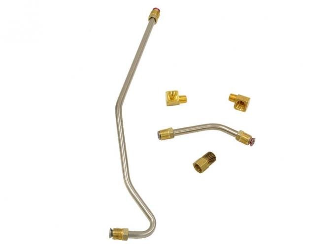 63 340HP Stainless Steel Fuel Line Less Filter with Fittings