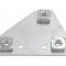 59-62 Female Hood Lock / Latch Nut Plate ( 2 Required ) - 1959 Late