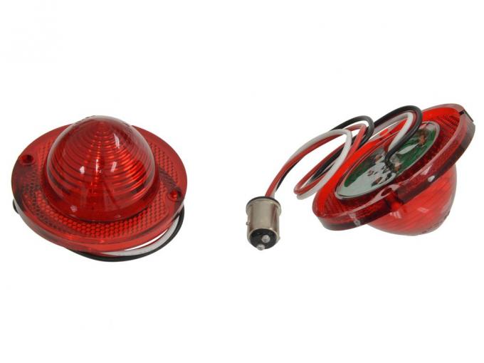 58-67 Red LED Tail Lights - Set of 2