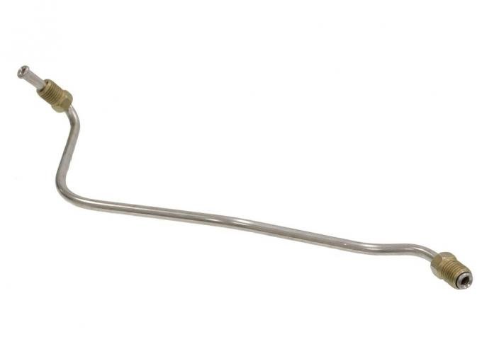 63-64 Brake Drum Line - Right Rear Stainless Steel