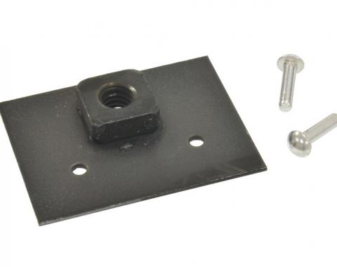 56-62 Horn Mount Nut Plate - With Rivets