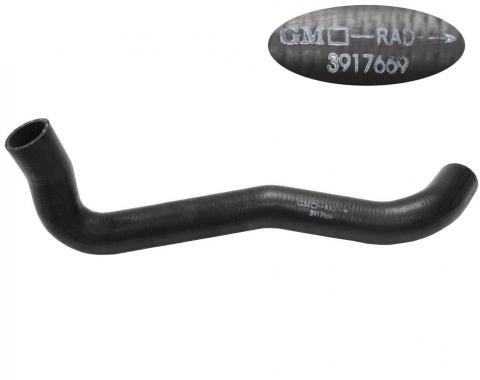 68-72 Radiator Hose - 327/350 Lower / Outlet 4 Speed No Air Conditioning