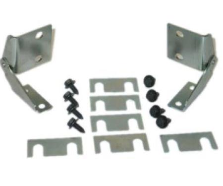 68-82 Hood Hinge Set With Bolts And 5 Shims