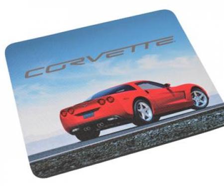 2005-2013 C6 Red Coupe Mouse Pad