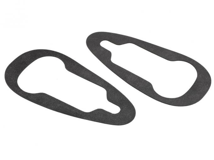 63 Rear Soft Top / Convertible Top Latch Gaskets - Rubber