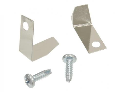 56-58E Door Weatherstrip End Retainer Clips and Screws